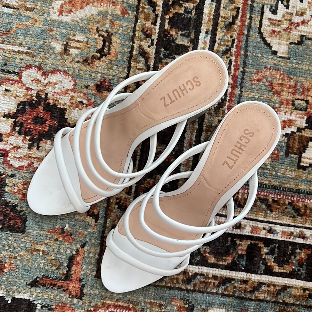 SCHUTZ // Strappy Heeled Sandal Size 10